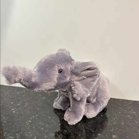 Adventure Planet Gray Elephant Plush Stuffed Animal Toy . Size 13” - Picture 3 of 6